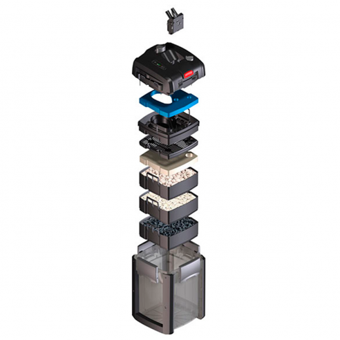 EHEIM professionel 4e+ 350 vista del interior