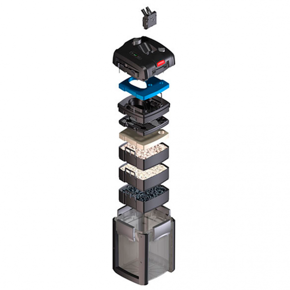 EHEIM professionel 4e+ 350 vista del interior