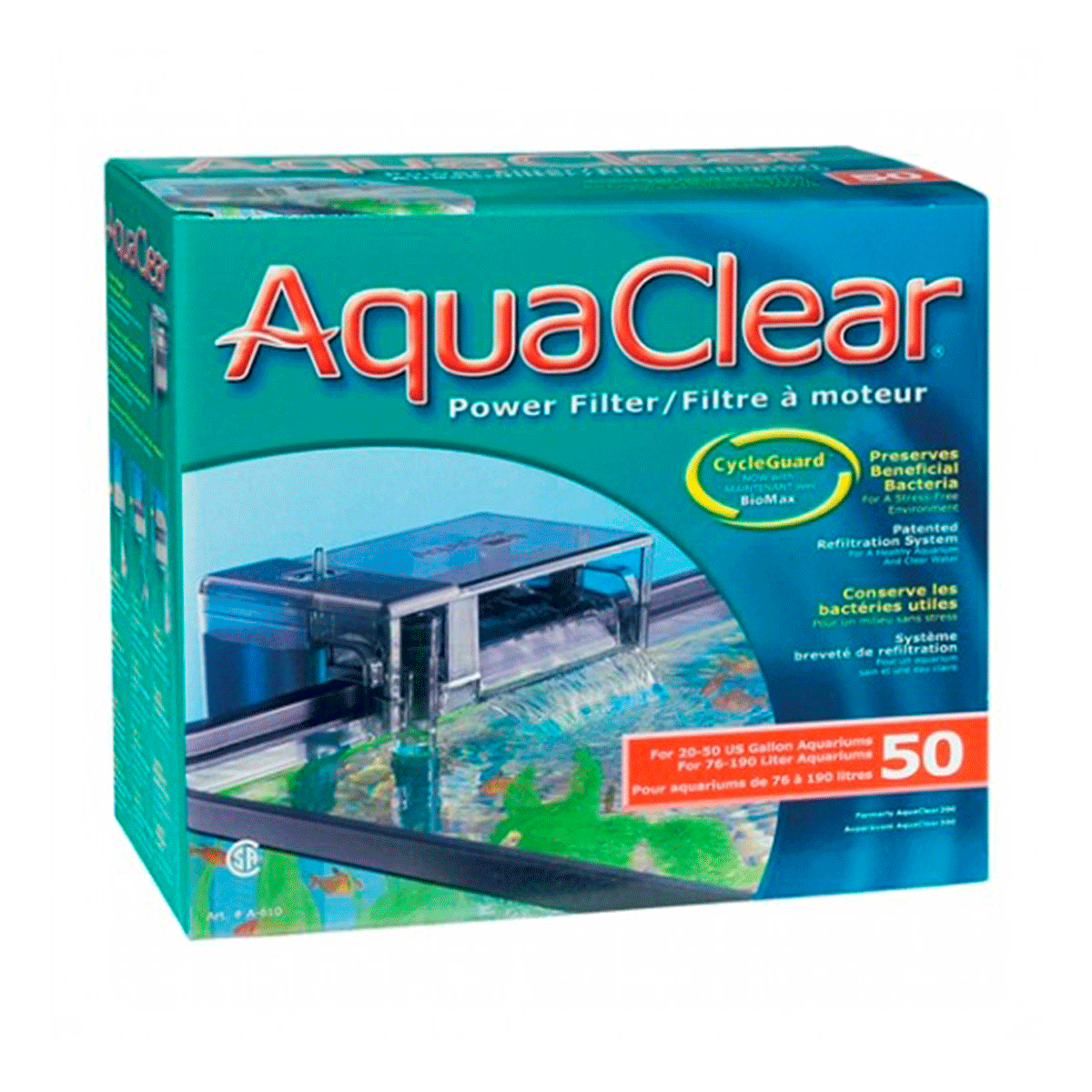 filtro aquaclear 50